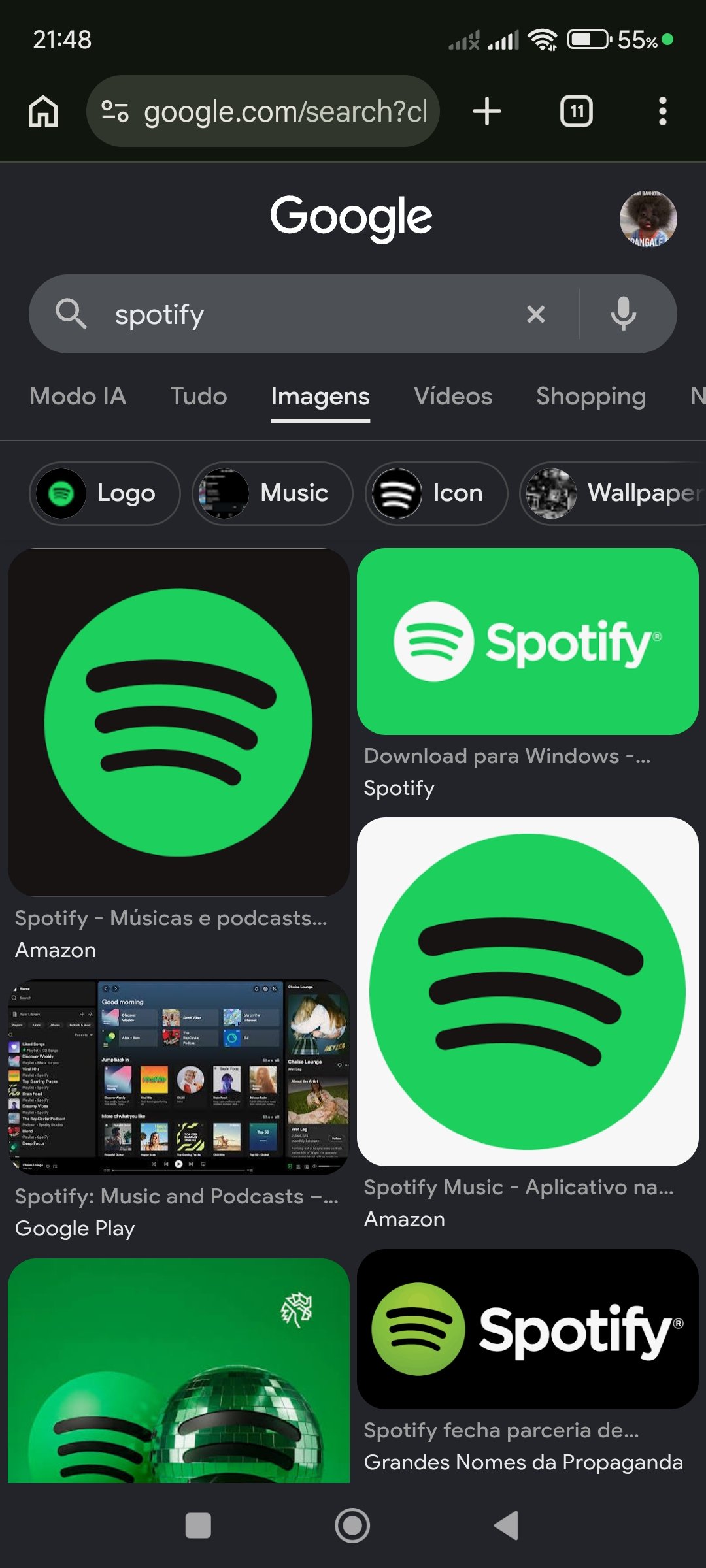 Alguém com Spotify