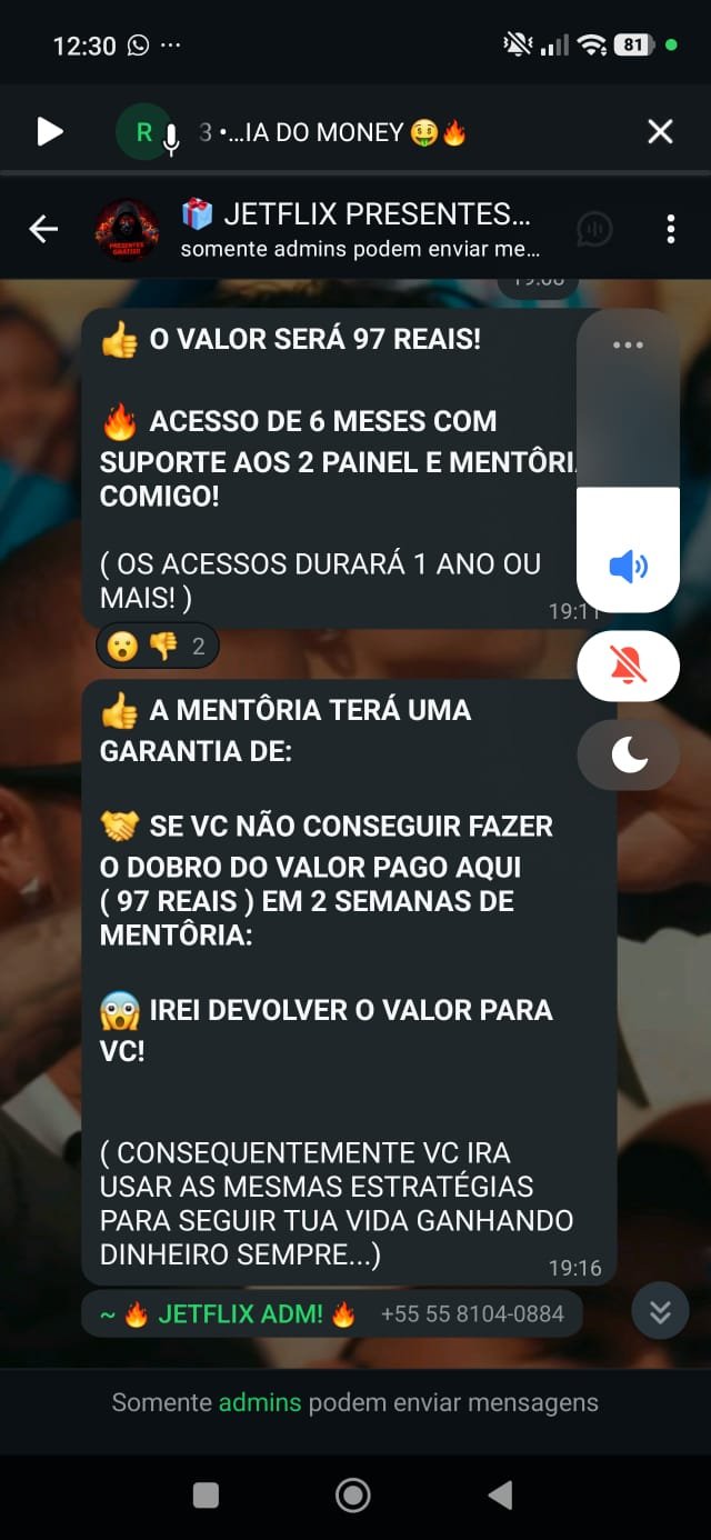 Quero meu dinheiro de volta! Não obtive nenhum resultado, não consegui vender, não tenho suporte e você não responde. Pela garantia que você deu, devolva meu valor.